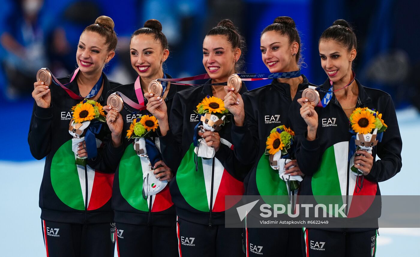 Japan Olympics 2020 Rhythmic Gymnastics Group All-Around Final