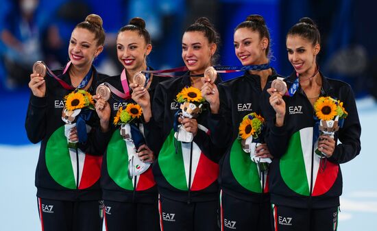 Japan Olympics 2020 Rhythmic Gymnastics Group All-Around Final