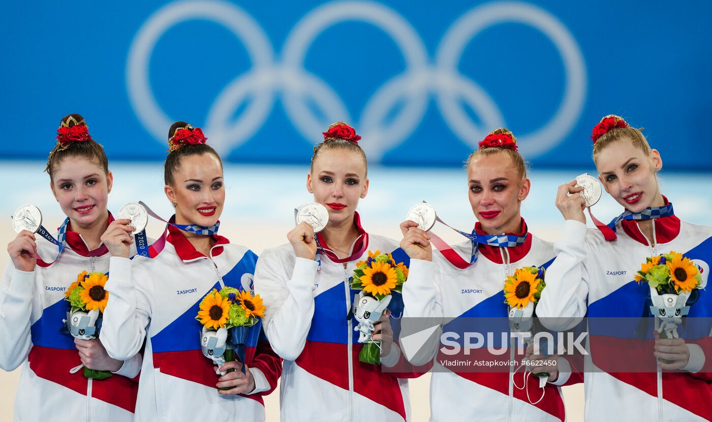 Japan Olympics 2020 Rhythmic Gymnastics Group All-Around Final