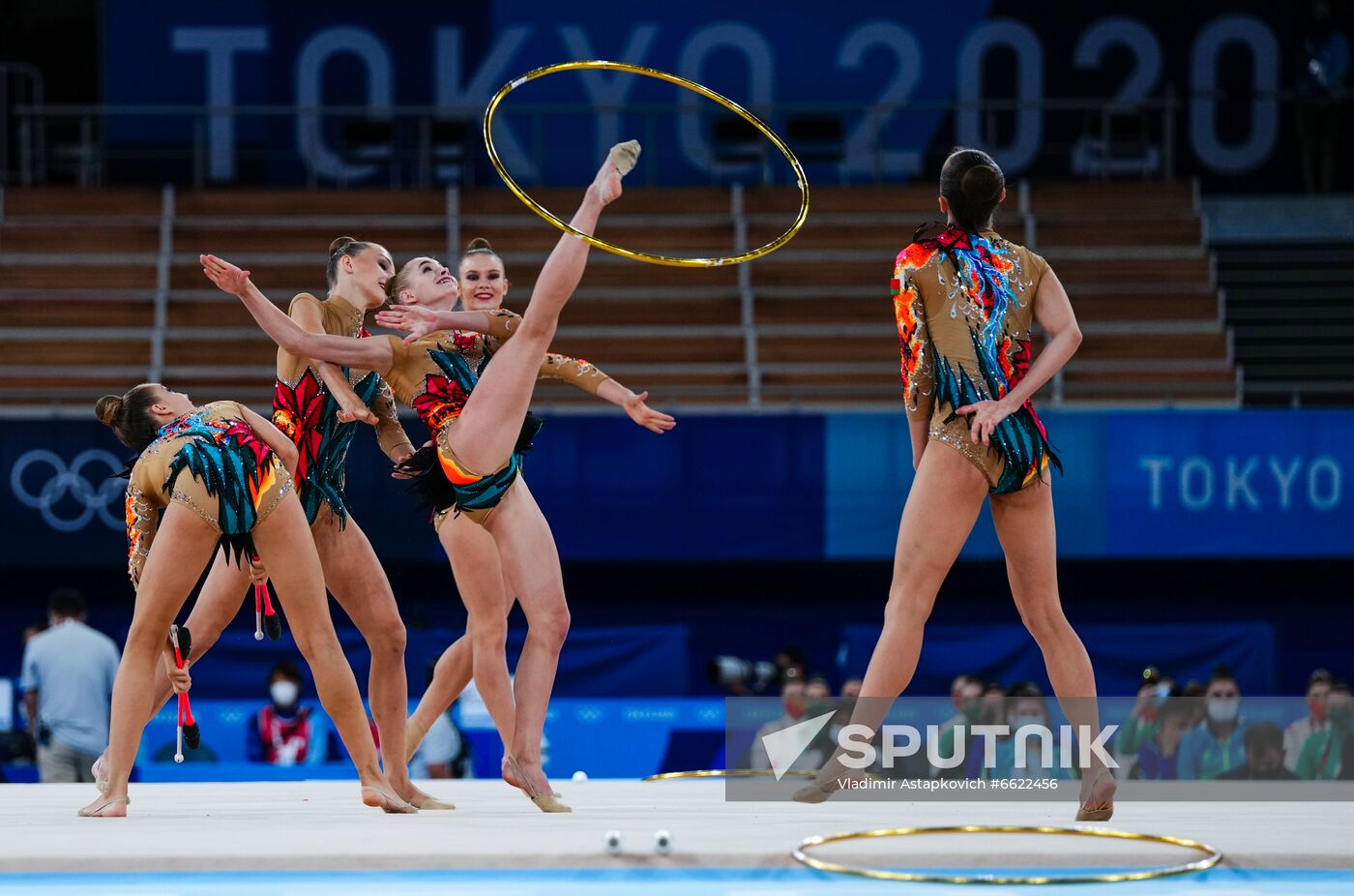 Japan Olympics 2020 Rhythmic Gymnastics Group All-Around Final