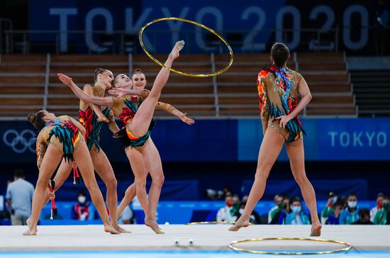 Japan Olympics 2020 Rhythmic Gymnastics Group All-Around Final