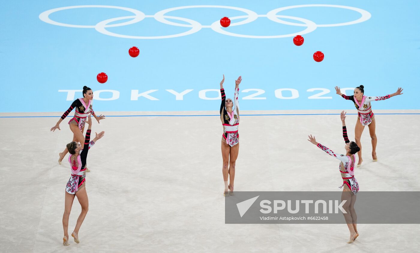Japan Olympics 2020 Rhythmic Gymnastics Group All-Around Final