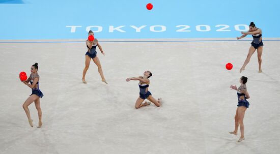 Japan Olympics 2020 Rhythmic Gymnastics Group All-Around Final