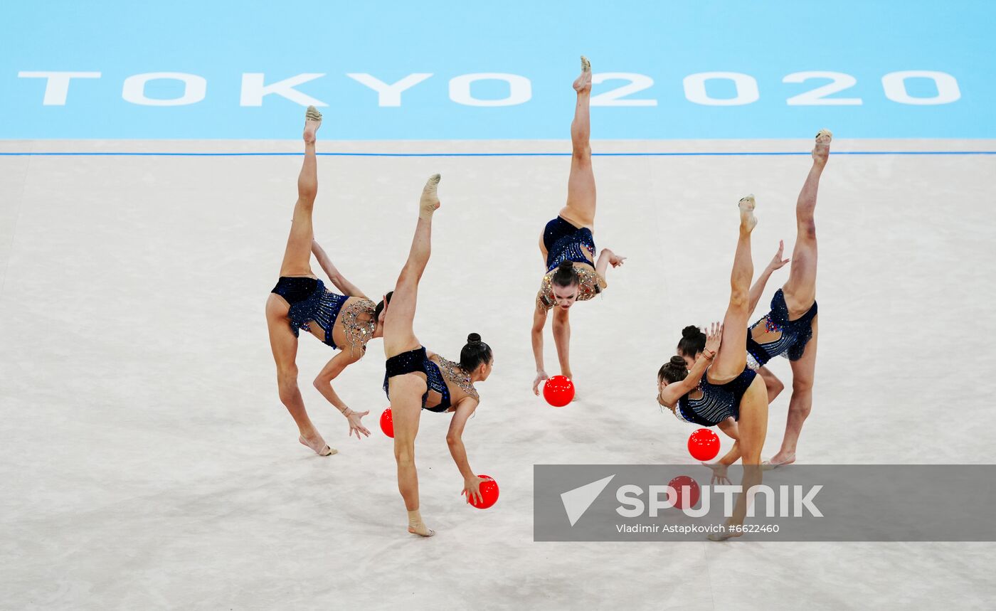 Japan Olympics 2020 Rhythmic Gymnastics Group All-Around Final