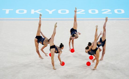 Japan Olympics 2020 Rhythmic Gymnastics Group All-Around Final