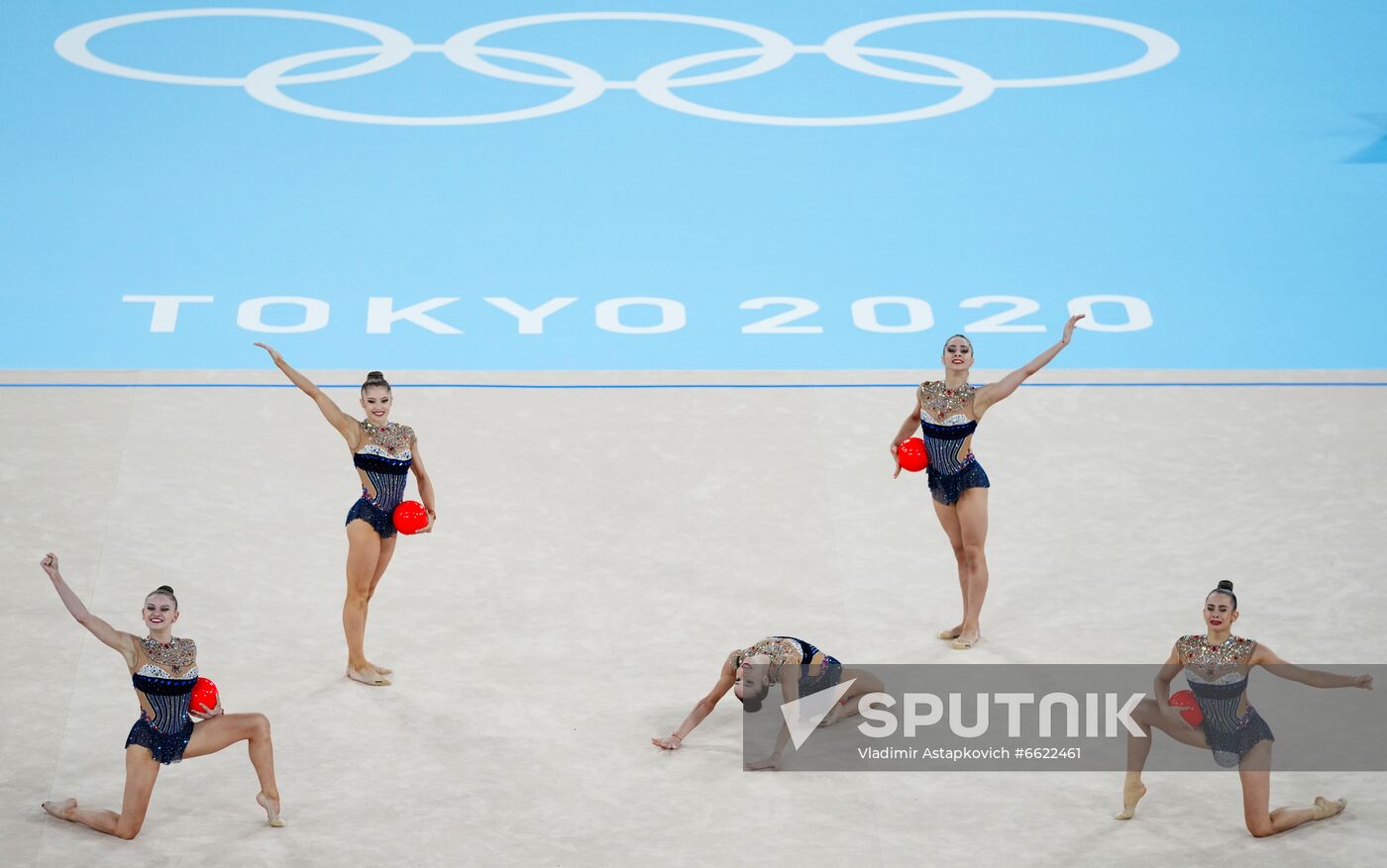 Japan Olympics 2020 Rhythmic Gymnastics Group All-Around Final