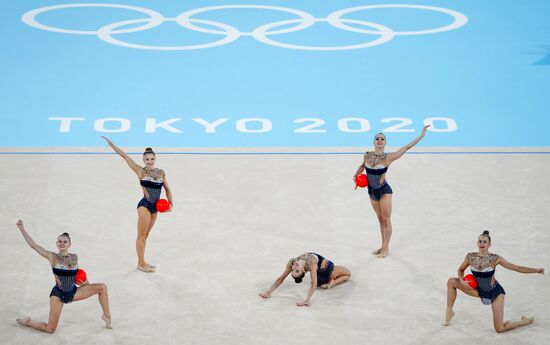 Japan Olympics 2020 Rhythmic Gymnastics Group All-Around Final