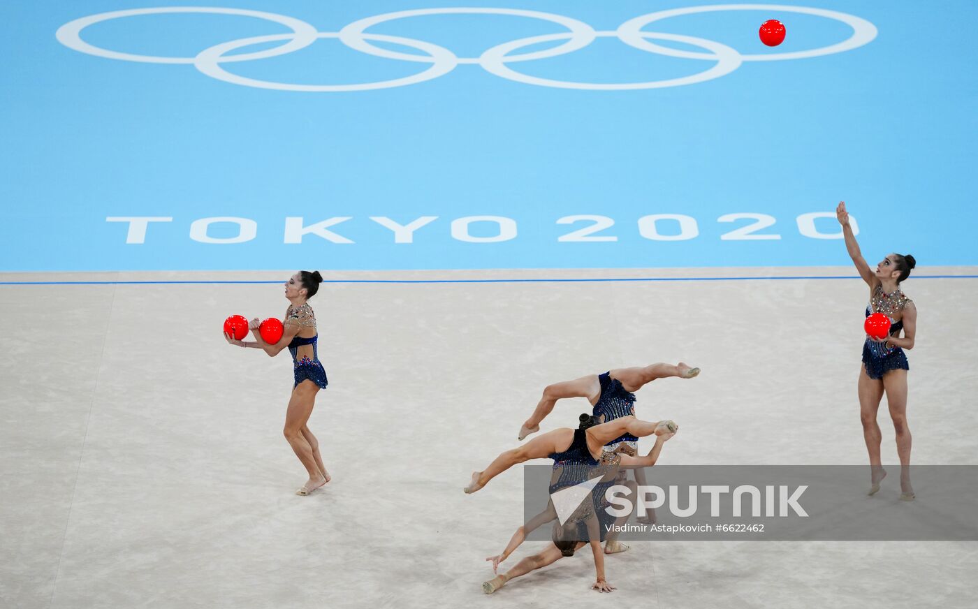 Japan Olympics 2020 Rhythmic Gymnastics Group All-Around Final