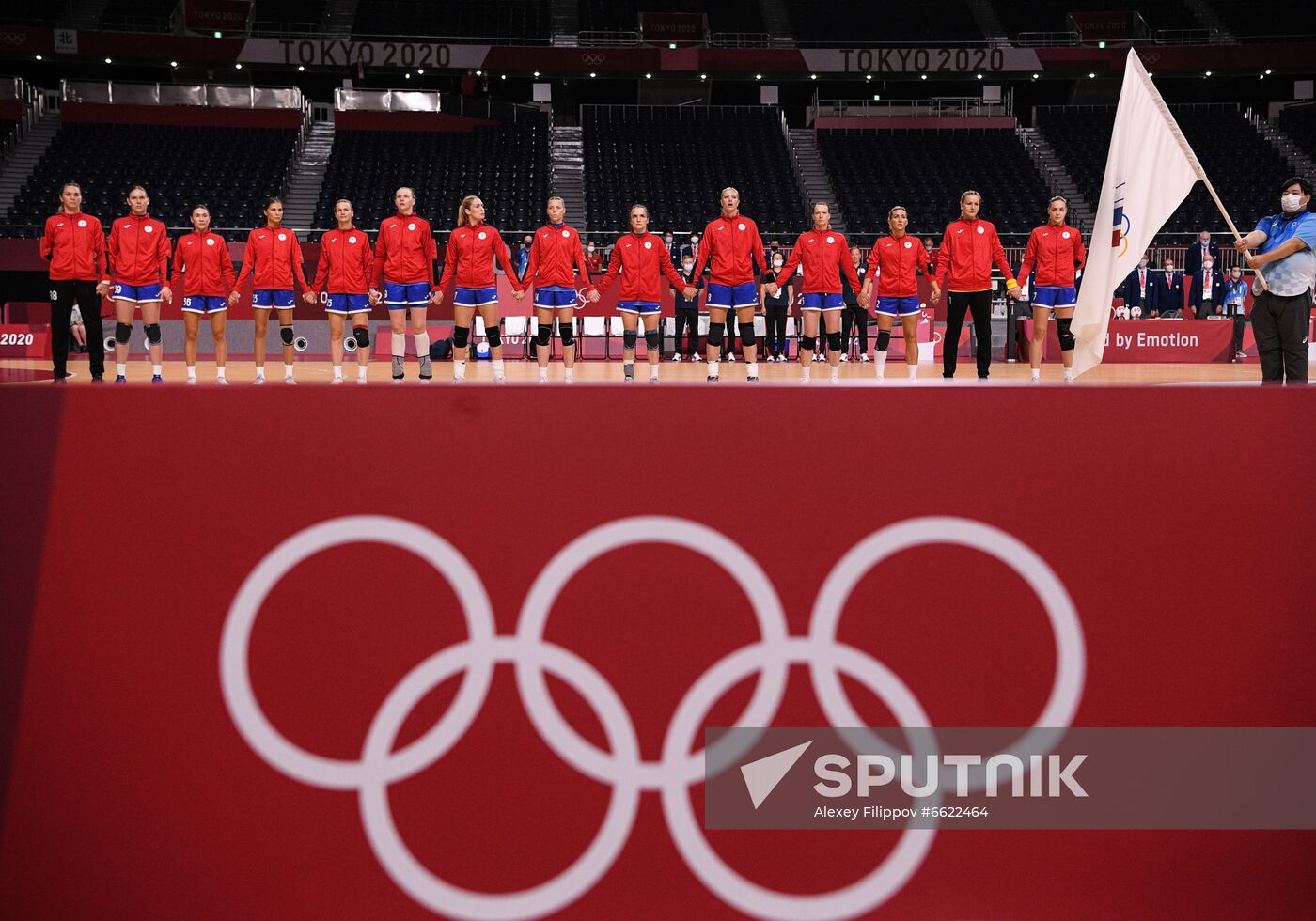 Japan Olympics 2020 Handball Women France - ROC