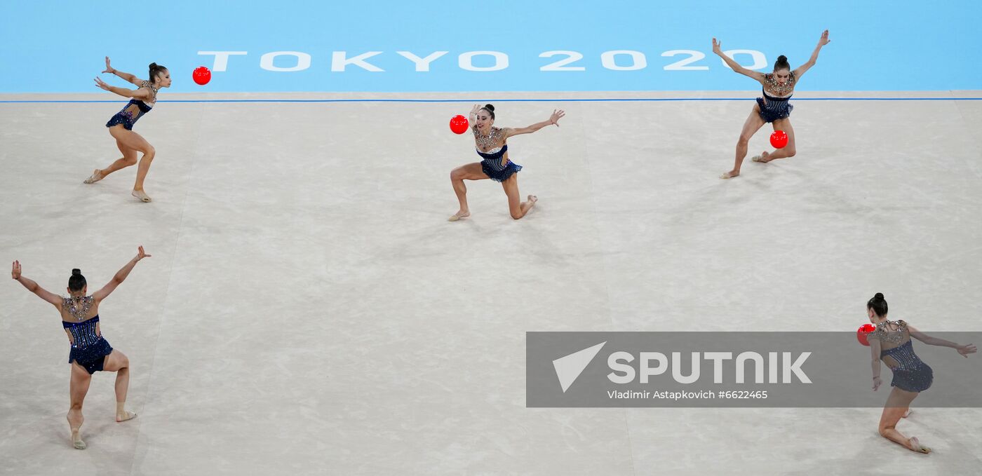 Japan Olympics 2020 Rhythmic Gymnastics Group All-Around Final
