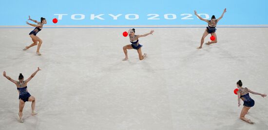 Japan Olympics 2020 Rhythmic Gymnastics Group All-Around Final