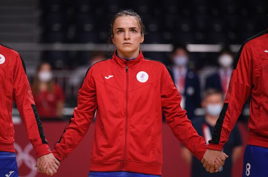 Japan Olympics 2020 Handball Women France - ROC