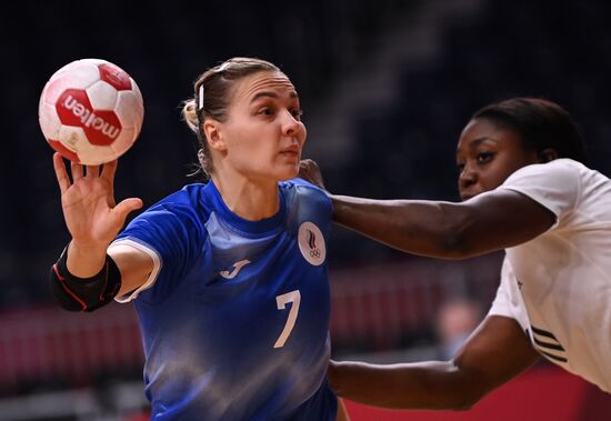 Japan Olympics 2020 Handball Women France - ROC