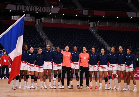 Japan Olympics 2020 Handball Women France - ROC