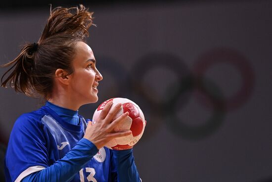 Japan Olympics 2020 Handball Women France - ROC