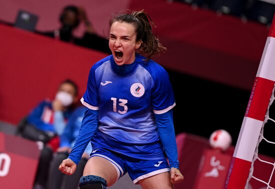 Japan Olympics 2020 Handball Women France - ROC