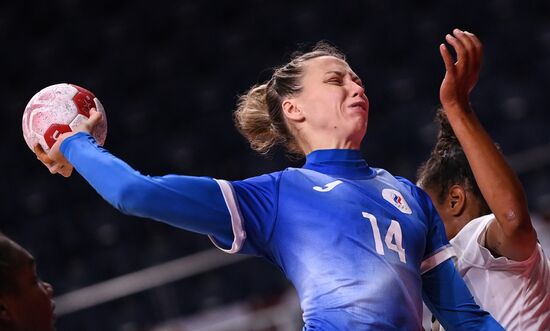 Japan Olympics 2020 Handball Women France - ROC