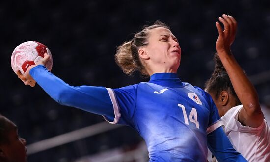 Japan Olympics 2020 Handball Women France - ROC