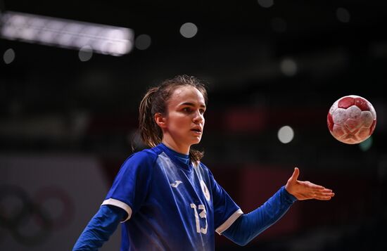 Japan Olympics 2020 Handball Women France - ROC