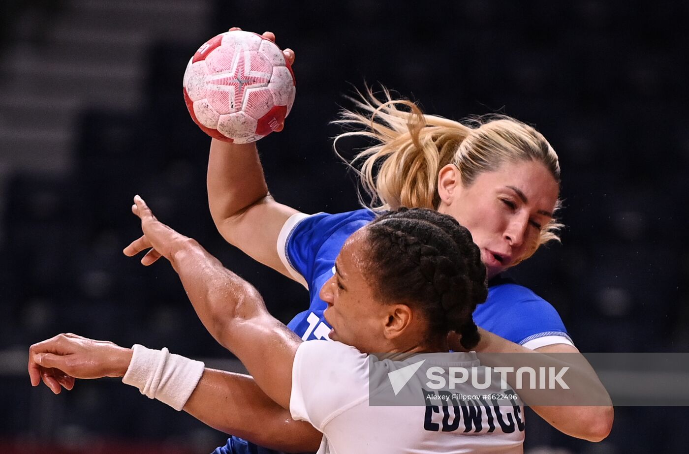 Japan Olympics 2020 Handball Women France - ROC