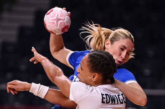 Japan Olympics 2020 Handball Women France - ROC