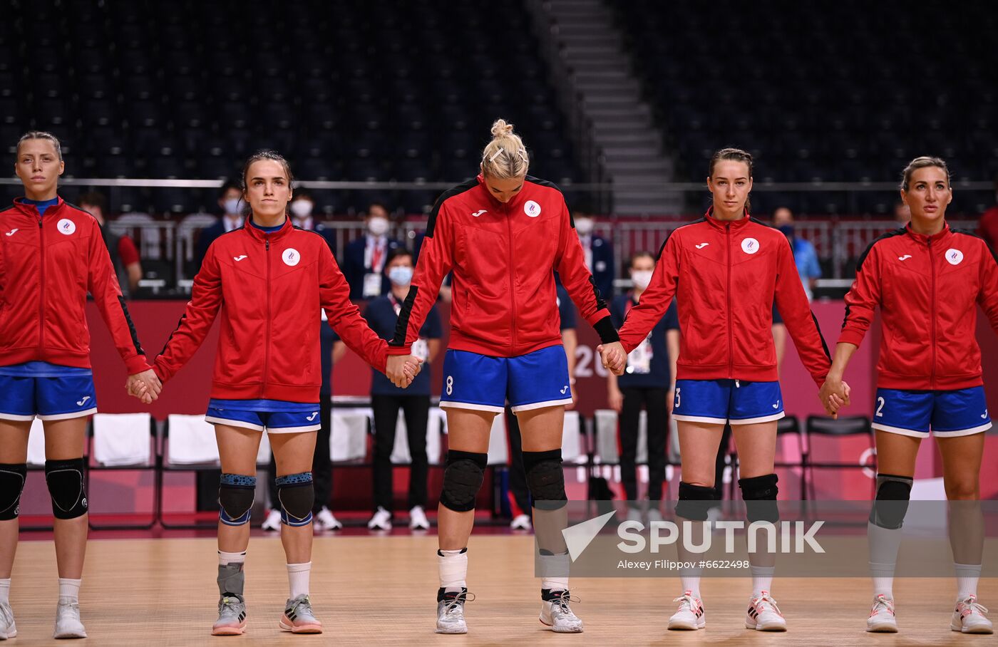 Japan Olympics 2020 Handball Women France - ROC