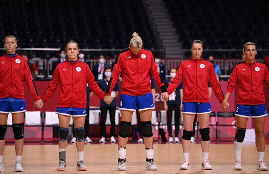 Japan Olympics 2020 Handball Women France - ROC