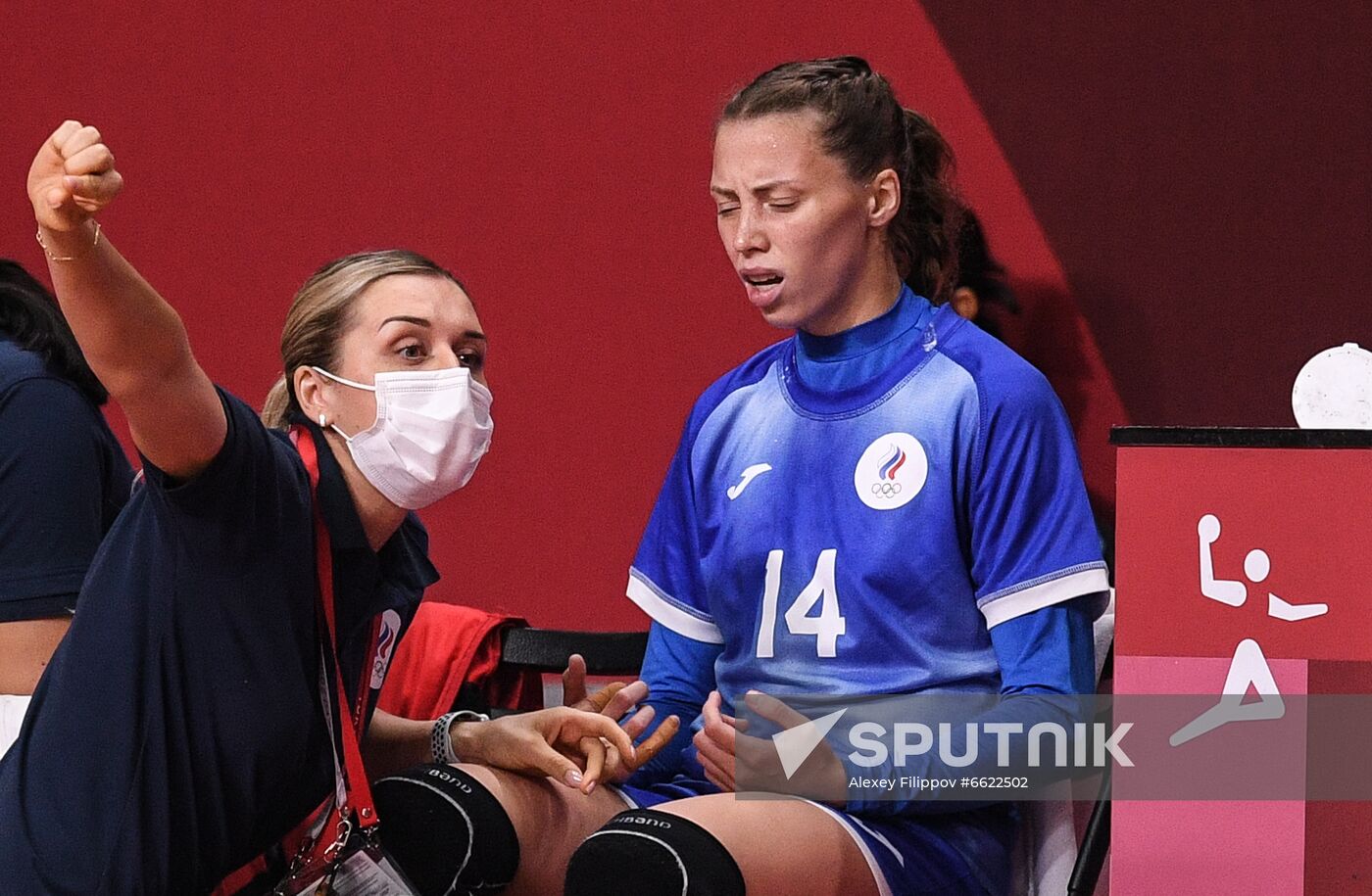 Japan Olympics 2020 Handball Women France - ROC