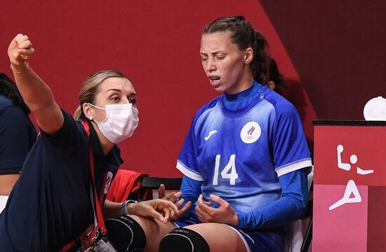 Japan Olympics 2020 Handball Women France - ROC