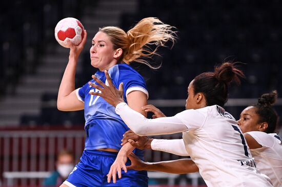 Japan Olympics 2020 Handball Women France - ROC