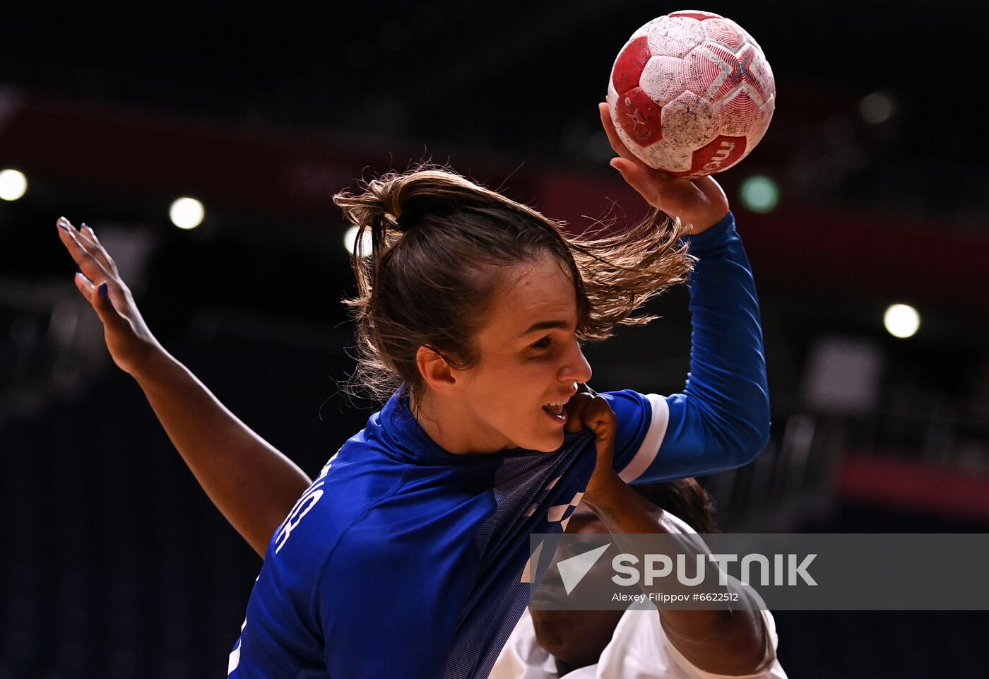 Japan Olympics 2020 Handball Women France - ROC