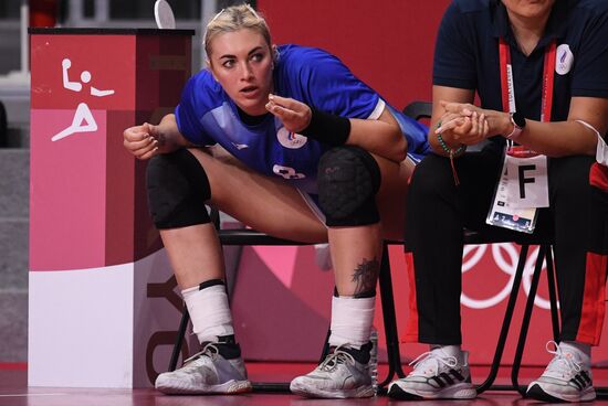 Japan Olympics 2020 Handball Women France - ROC