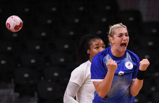 Japan Olympics 2020 Handball Women France - ROC