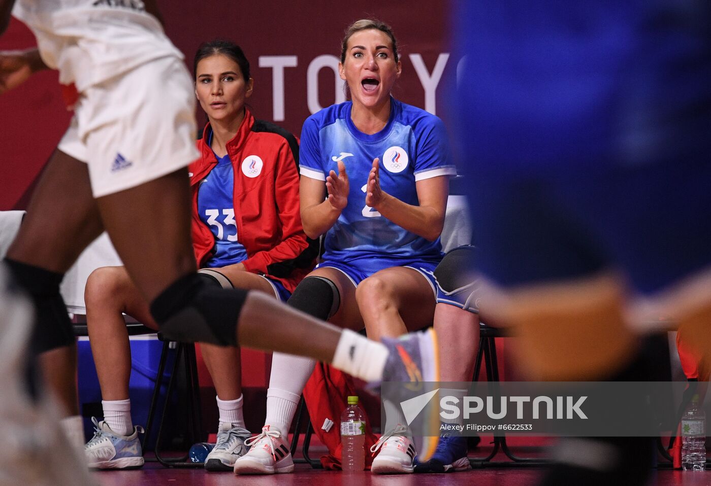 Japan Olympics 2020 Handball Women France - ROC