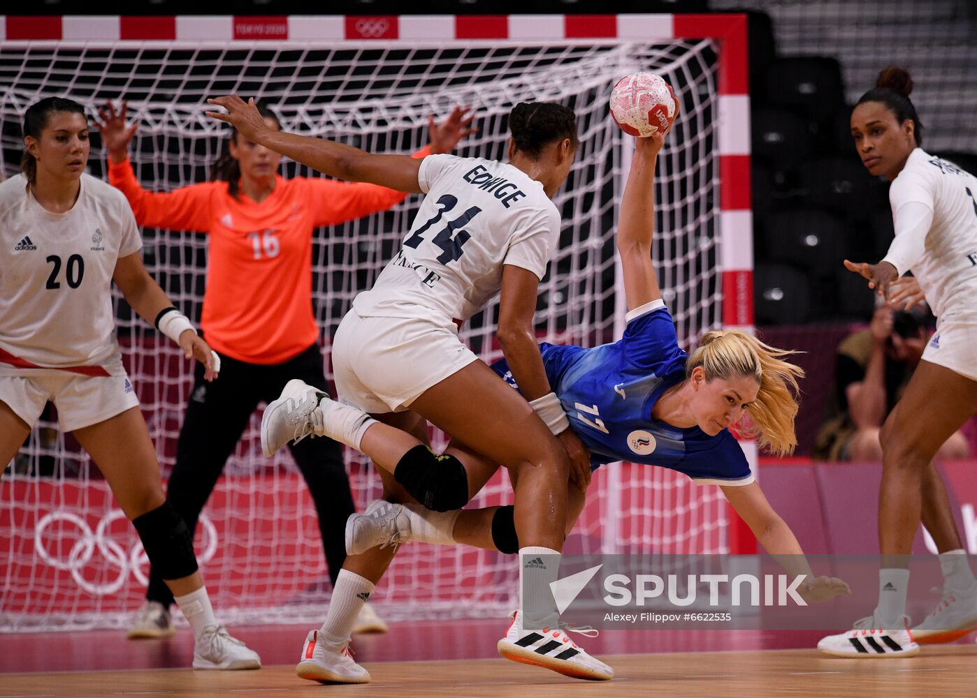 Japan Olympics 2020 Handball Women France - ROC