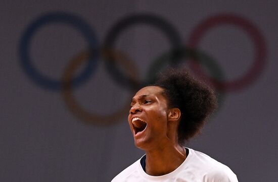 Japan Olympics 2020 Handball Women France - ROC