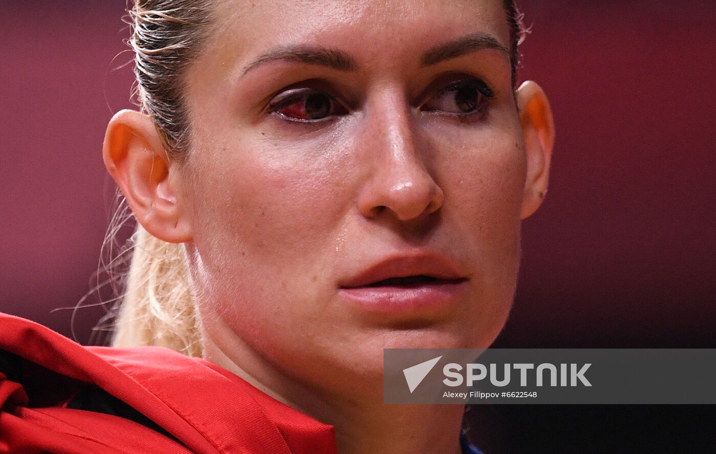 Japan Olympics 2020 Handball Women France - ROC