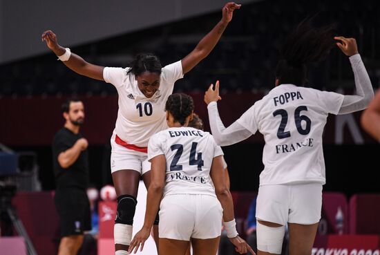 Japan Olympics 2020 Handball Women France - ROC