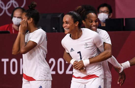 Japan Olympics 2020 Handball Women France - ROC