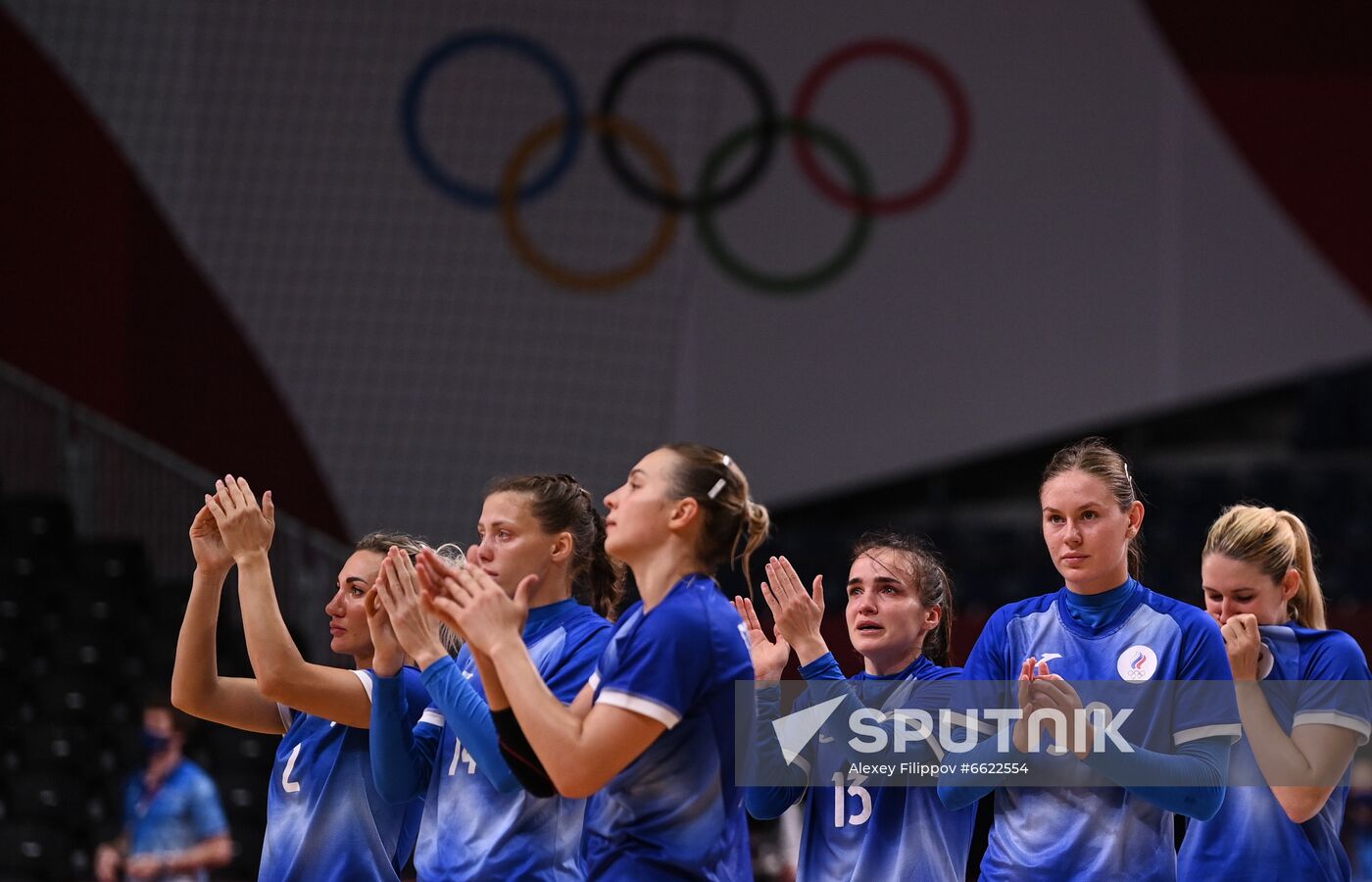 Japan Olympics 2020 Handball Women France - ROC