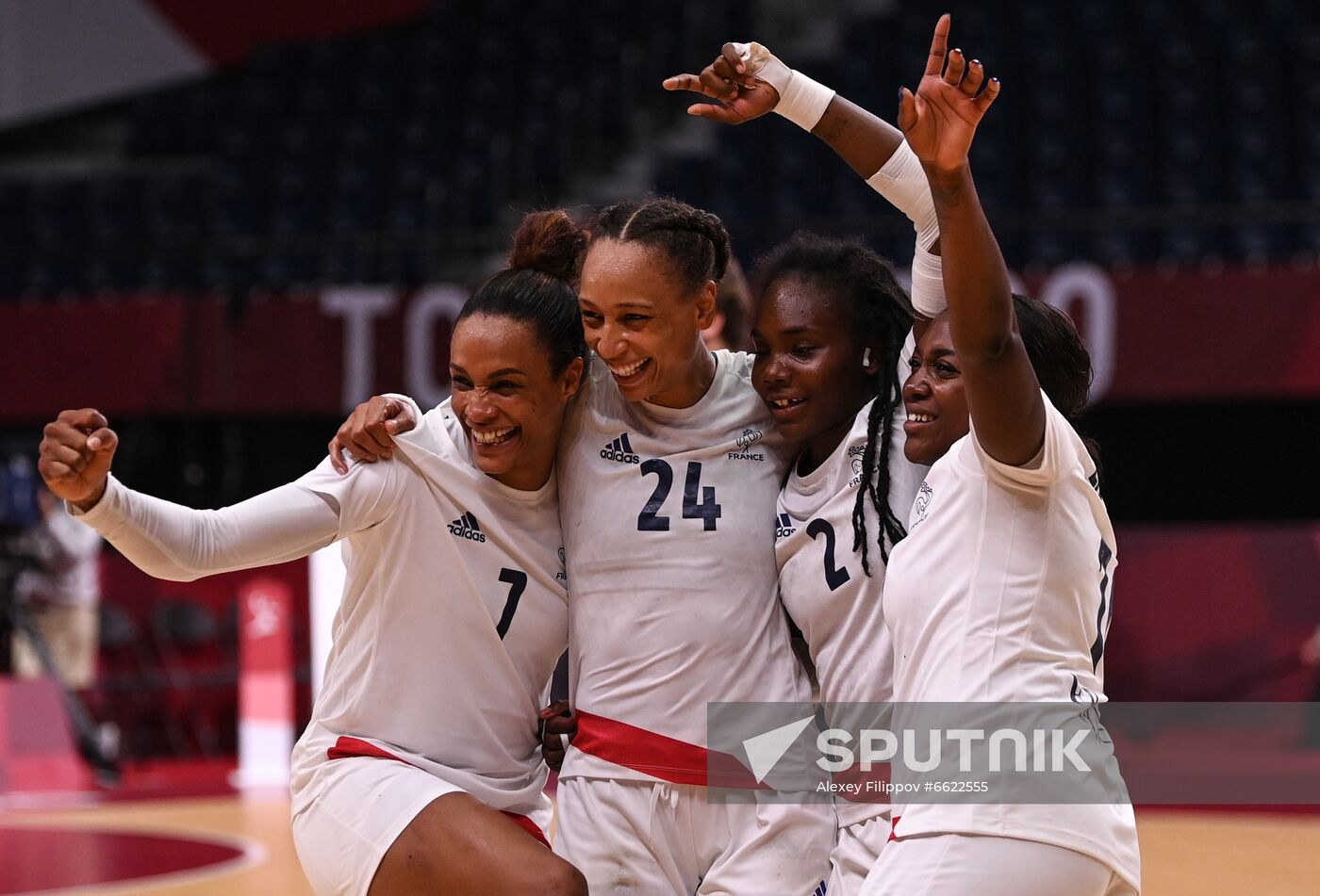 Japan Olympics 2020 Handball Women France - ROC