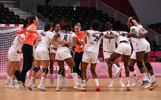Japan Olympics 2020 Handball Women France - ROC