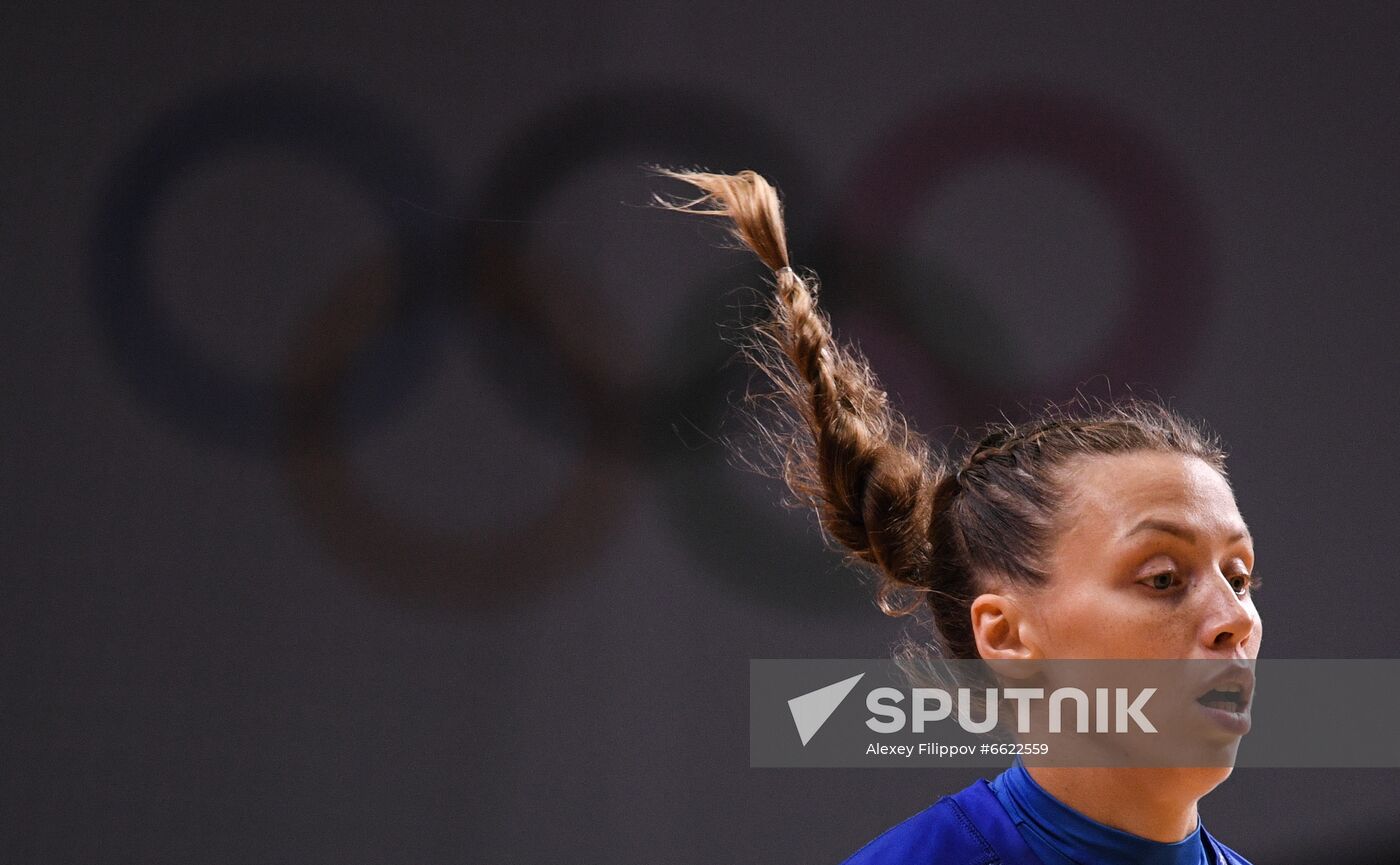 Japan Olympics 2020 Handball Women France - ROC