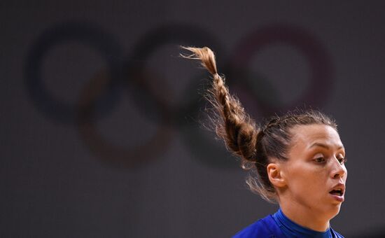 Japan Olympics 2020 Handball Women France - ROC