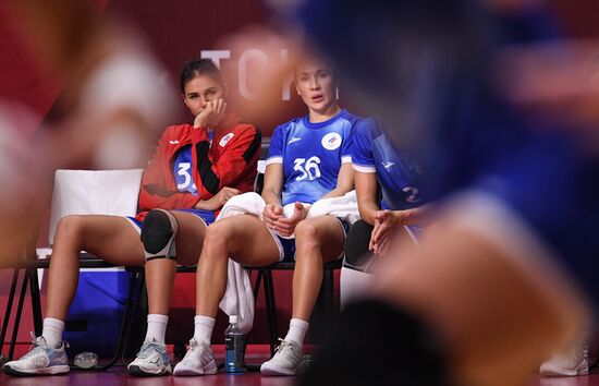 Japan Olympics 2020 Handball Women France - ROC