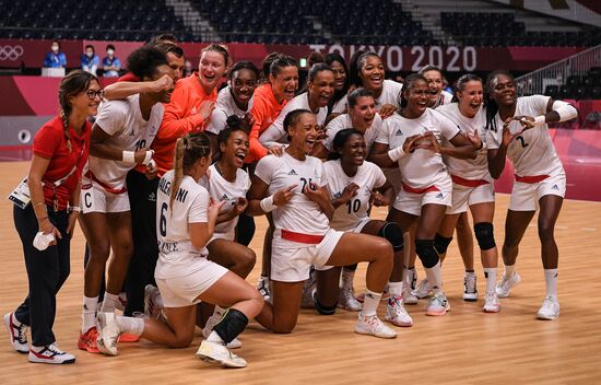 Japan Olympics 2020 Handball Women France - ROC