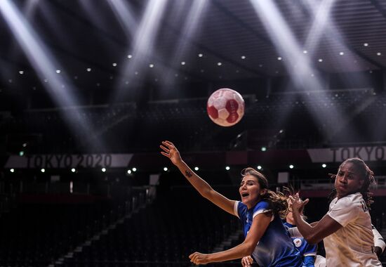 Japan Olympics 2020 Handball Women France - ROC