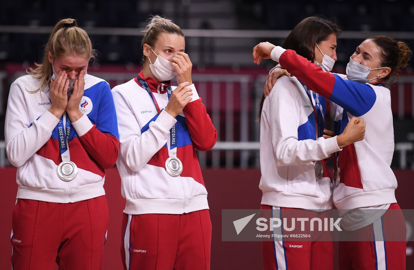 Japan Olympics 2020 Handball Women France - ROC