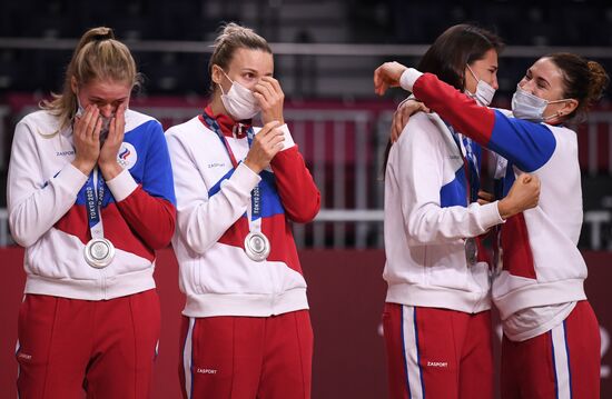 Japan Olympics 2020 Handball Women France - ROC