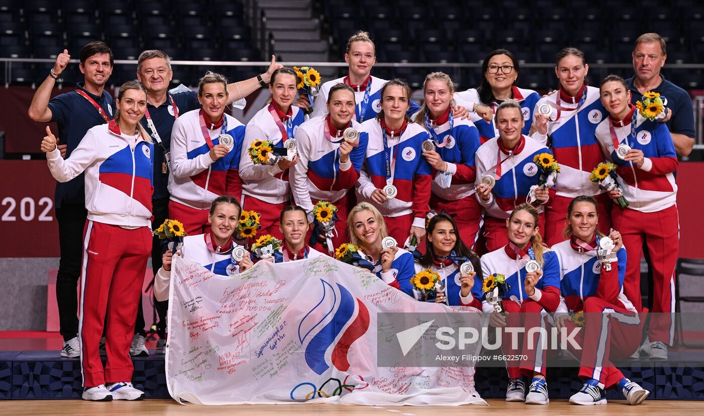 Japan Olympics 2020 Handball Women France - ROC